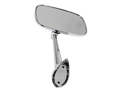 CA Exterior Mirror with Mounting Kit; Passenger Side (68-74 Corvette C2 & C3)