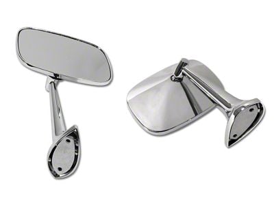 CA Exterior Mirrors with Mounting Kit (68-74 Corvette C2 & C3)