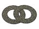 CA 1963-1982 Corvette Front Brake Splash Shield Gaskets