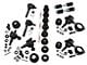 CA 1963-1982 Corvette Front Suspension Rebuild Kit. Standard with Poly Bushings - Pro Grade