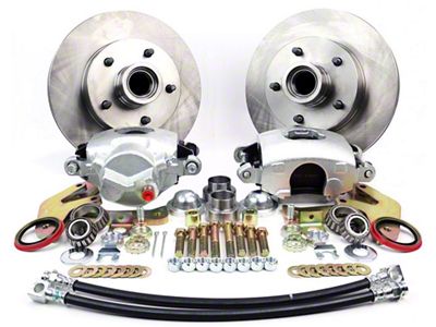 CA 1963-1964 Corvette Front Wheel Disc Brake Conv Kit - Legend Series Performance with MC and Valve