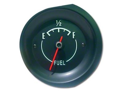 CA 1968-1971 Corvette Fuel Gauge. Green Face