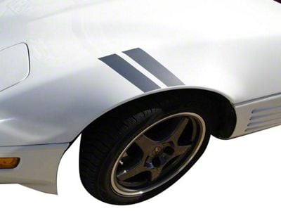 CA Grand Sport Fender Stripes; Gloss Gold Metallic Midnight; Driver and Passenger Side (84-96 Corvette C4)