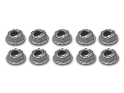 CA Grille Molding Speednut Set; 10-Piece (68-69 Corvette C3)