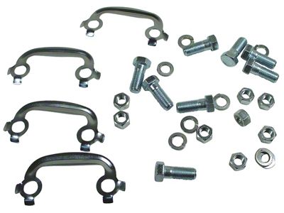 CA 1963-1979 Corvette Half Shaft French Locks and Hardware Kit