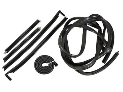 CA Hardtop Weatherstrip Kit; 6-Pieces (56-62 Corvette C1)