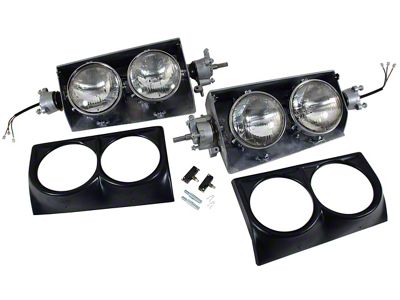 CA Headlight Assemblies (63-67 Corvette C2)