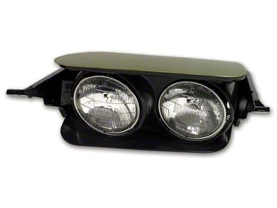 CA Headlight Assembly; Driver Side (68-74 Corvette C3)