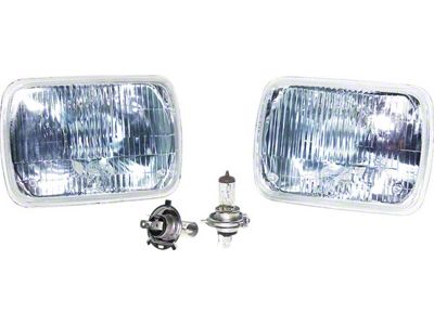 CA Headlight Conversion Kit with Standard Halogen Bulbs (84-96 Corvette C4)