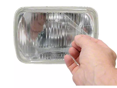 CA Headlight and Signal Cover Protection Film; Clear (91-96 Corvette C4)