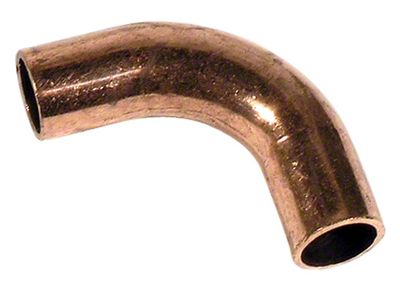 CA 1956-1958 Corvette Heater Core Outlet Elbow. 90