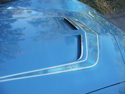 CA 1971-1972 Corvette Hood Stencil Kit. LT1