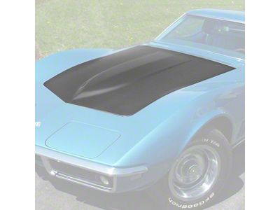 CA 1970-1972 Corvette Hood. Stock 350; Press Molded