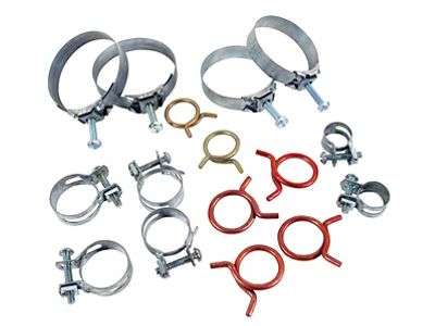 CA Hose Clamp Kit (63-67 327 V8 Corvette C2 w/o A/C)