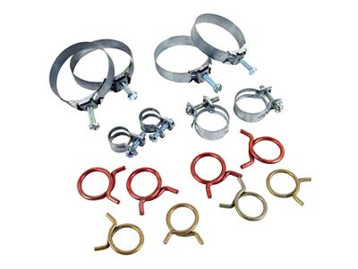 CA Hose Clamp Kit (63-65 327 V8 Corvette C2 w/ A/C)