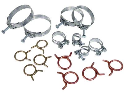 CA Hose Clamp Kit (63-65 327 V8 Corvette C2 w/ A/C)