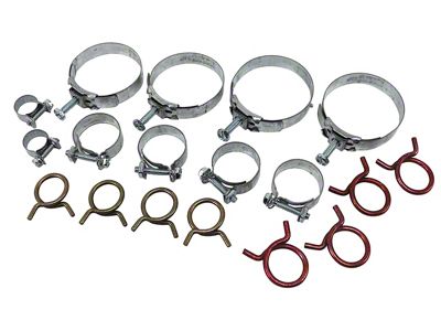 CA Hose Clamp Kit (66-67 327 V8 Corvette C2 w/ A/C)