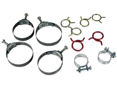 CA Hose Clamp Kit (66-67 454 V8 Corvette C2 w/ A/C)