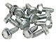 CA Hubcap Trim Bar Screws; 12-Pieces (1963 Corvette C2)