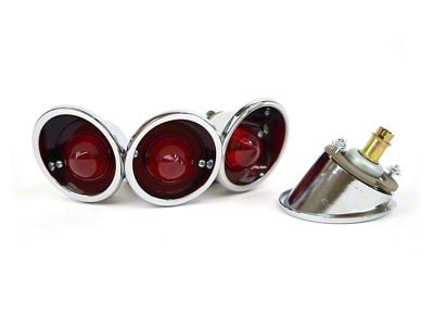 CA 1963-1967 Corvette LED Tailights with Reverse - 4pc Set