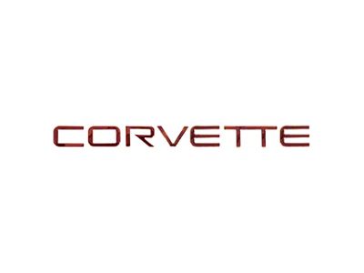 CA 1991-1996 Corvette Letter Set. Rear Acrylic Red