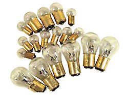 CA Light Bulb Kit; 18-Piece (61-62 Corvette C1)