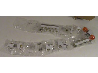 CA Light Bulb Kit; 43-Piece (1971 Corvette C3)