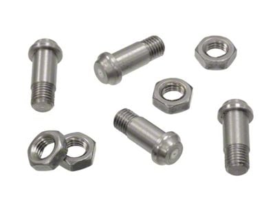 CA 1968-1982 Corvette Lower Ball Joint Rivet Set - Includes Nuts and Washers