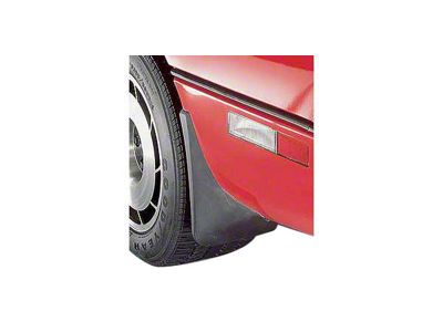 CA 1984-1990 Corvette Molded Splash Guards - Front and Rear Sets