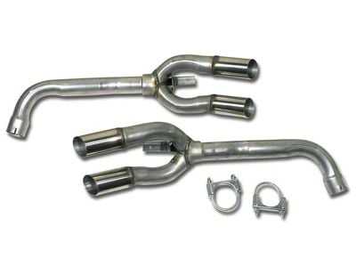 CA 1984-1990 Corvette Muffler Eliminator Pipes