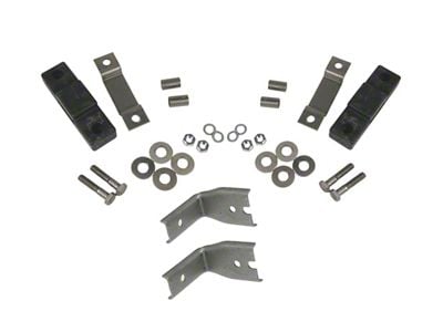 CA 1984-1996 Corvette Muffler Hanger Kit - 84-88 Replacement Style