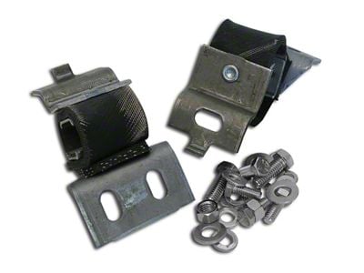 CA 1968-1972 Corvette Muffler Hangers. with Mounting Hardware