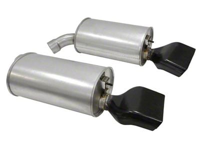 CA 1992-1996 Corvette Mufflers. Aluminized with Lt-1 Tips