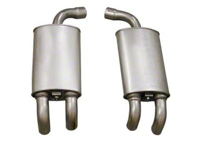 CA 1991 Corvette Mufflers. Aluminized with Tips