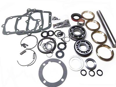 CA Muncie Transmission Deluxe Rebuild Kit; 27-Spline Main Shaft (66-70 Corvette C2 & C3)