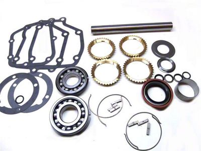 CA Muncie Transmission Deluxe Rebuild Kit; 32-Spline Main Shaft (70-74 Corvette C3)