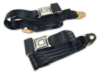 CA Non-Retractable Seat Belts (68-96 Corvette C3 & C4)