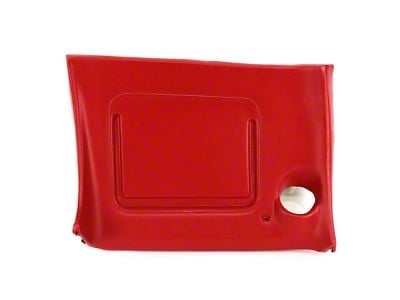 CA NQP Dash Pad; Red; Lower Passenger Side (1977 Corvette C3)