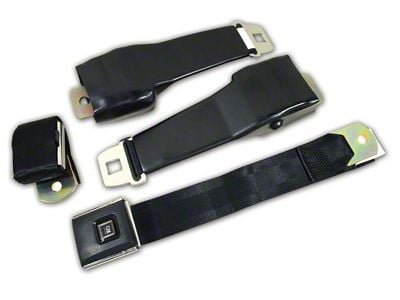 CA OE Retractable Lap Seat Belts (1968 Corvette C3)