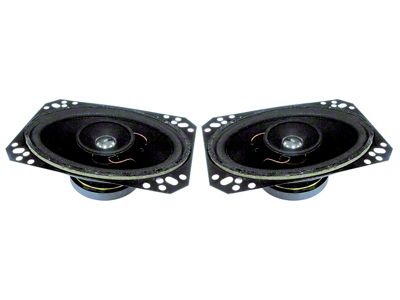 OEM Style Speakers for Non-Delco Aftermarket Radio; 6 ohm (70-77 Corvette C3)