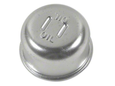 CA 1957-1958 Corvette Oil Cap. Unvented with Solid Lifters and High Performance