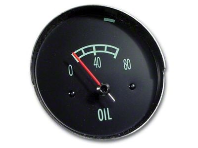 CA 1965-1967 Corvette Oil Gauge 80No.