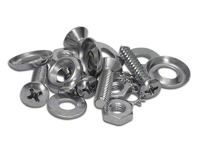 CA Package Tray Screws; 19-Pieces (59-62 Corvette C1)