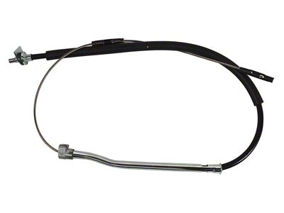 CA 1988-1996 Corvette Park Brake Cable. Front - Stainless Steel