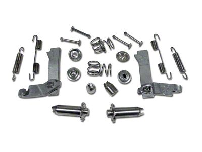 CA 1965-1982 Corvette Park Brake Kit. Anti-Corrosive Stainless Steel