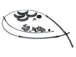 CA 1967-1982 Corvette Park Brake Master Rebuild Kit - Stainless Steel