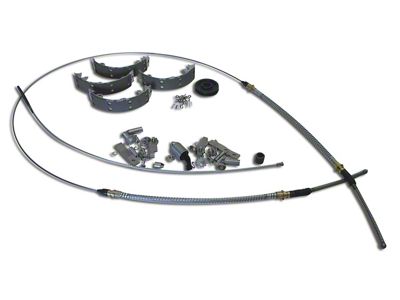 CA 1967-1982 Corvette Park Brake Master Rebuild Kit - Stainless Steel