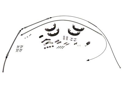 CA 1965-1966 Corvette Park Brake Master Rebuild Kit - Stainless Steel