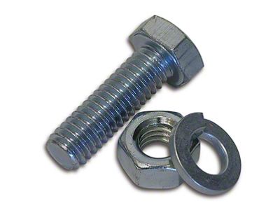 CA 1964-1966 Corvette Park Brake Pulley Bolt, Nut and Lockwasher