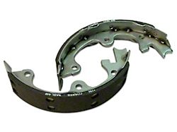 CA 1965-1982 Corvette Park Brake Shoes. 4 Piece Set - Stainless Steel